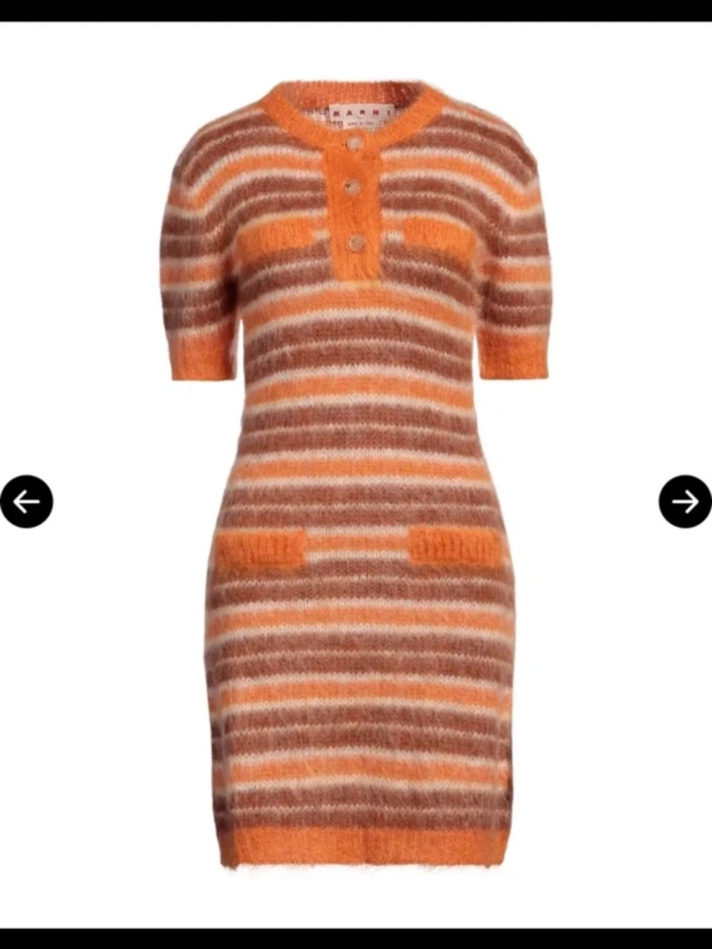 Marni “Fuzzy Wuzzy” Mohair Dress